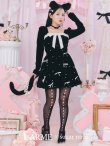 画像2: 【即日発送！】【ハロウィン】キャットリボンバルーンワンピース 【コスプレ4点セット】 【S-Lサイズ/1カラー】[YMT] (2)