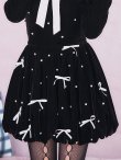 画像16: 【即日発送！】【ハロウィン】キャットリボンバルーンワンピース 【コスプレ4点セット】 【S-Lサイズ/1カラー】[YMT] (16)