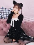 画像3: 【即日発送！】【ハロウィン】キャットリボンバルーンワンピース 【コスプレ4点セット】 【S-Lサイズ/1カラー】[YMT] (3)