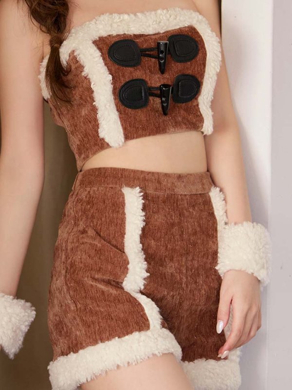 画像19: 【即日発送】【ハロウィン】ムートンベアセットアップ【コスプレ7点セット】【XS-Mサイズ/1カラー】[OF03] (19)