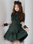 画像1: 【予約 / 9月下旬発送予定】【送料無料！】【ハロウィン】コウモリクラシカルメイド【コスプレ6点セット】【S-XLサイズ/2カラー】[OF04] (1)