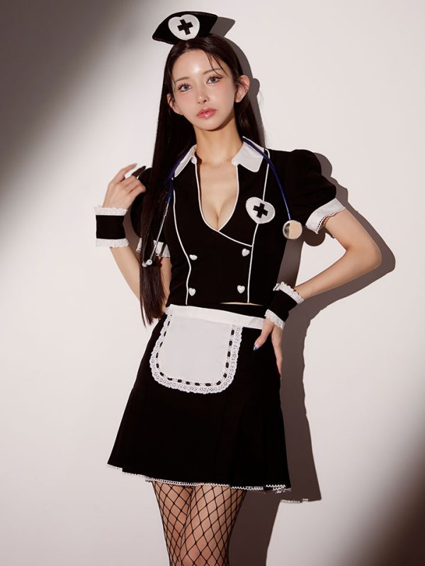 モデル：まおちゃる　身長：158cm　着用サイズ：Sサイズ