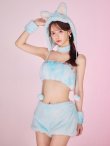画像10: 【即日発送】【ハロウィン】パステルもこもこバニー【コスプレ7点セット】【フリーサイズ/6カラー】[OF03] (10)