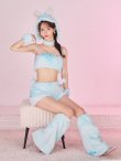 画像8: 【即日発送】【ハロウィン】パステルもこもこバニー【コスプレ7点セット】【フリーサイズ/6カラー】[OF03] (8)