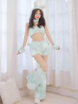 画像11: 【即日発送】【ハロウィン】パステルもこもこバニー【コスプレ7点セット】【フリーサイズ/6カラー】[OF03] (11)