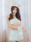 画像12: 【即日発送】【ハロウィン】パステルもこもこバニー【コスプレ7点セット】【フリーサイズ/6カラー】[OF03] (12)