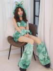 画像15: 【即日発送】【ハロウィン】パステルもこもこバニー【コスプレ7点セット】【フリーサイズ/6カラー】[OF03] (15)