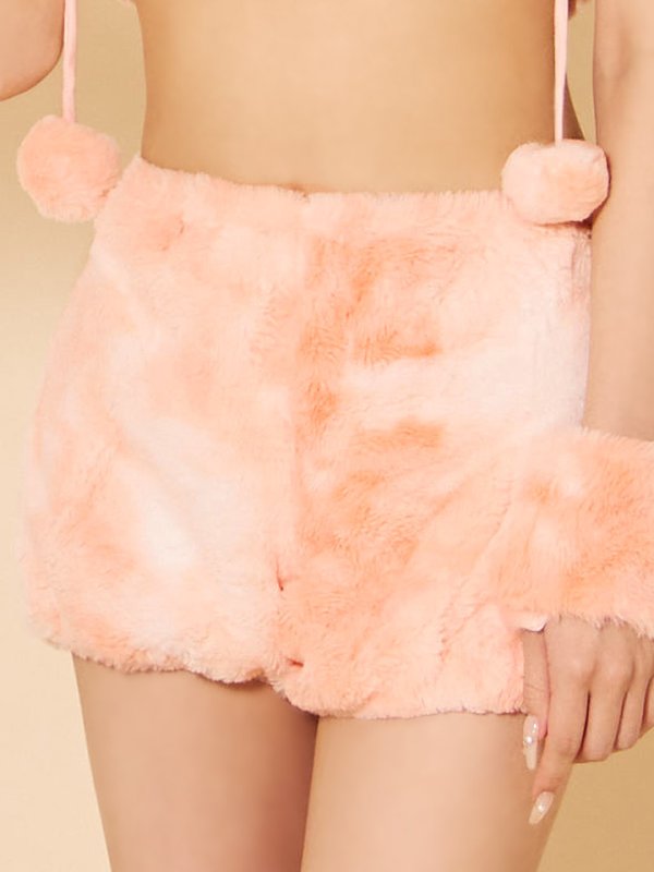 画像16: 【即日発送】【ハロウィン】パステルもこもこバニー【コスプレ7点セット】【フリーサイズ/6カラー】[HC03] (16)