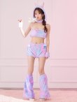 画像28: 【予約 / 9月下旬発送予定】【送料無料！】【ハロウィン】パステルもこもこバニー【コスプレ7点セット】【フリーサイズ/6カラー】[OF03] (28)