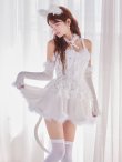画像14: 【即日発送】【ハロウィン】デコレーションファーキャットドレス【Malymoon/マリームーン】 【コスプレ6点セット】【フリーサイズ/1カラー】[OF04] (14)