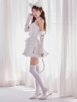 画像16: 【即日発送】【ハロウィン】デコレーションファーキャットドレス【Malymoon/マリームーン】 【コスプレ6点セット】【フリーサイズ/1カラー】[OF04] (16)