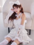 画像11: 【即日発送】【ハロウィン】デコレーションファーキャットドレス【Malymoon/マリームーン】 【コスプレ6点セット】【フリーサイズ/1カラー】[OF04] (11)