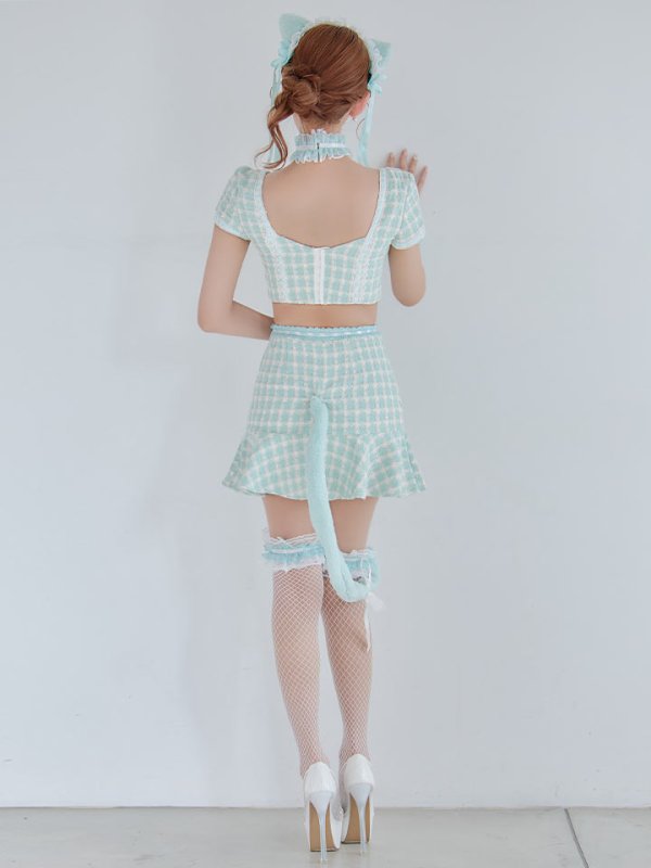 モデル：明日花キララ 　身長：162cm 　着用サイズ： Sサイズ