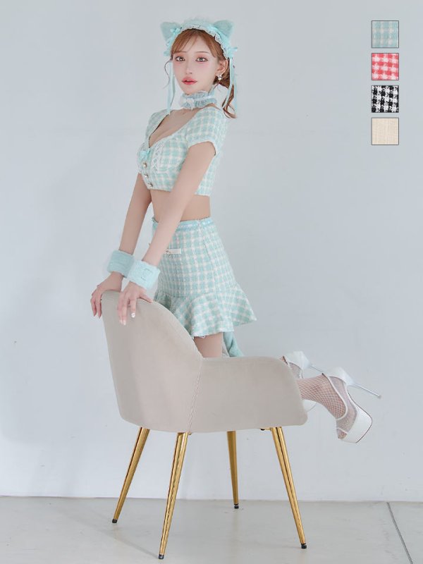 モデル：明日花キララ 　身長：162cm 　着用サイズ： Sサイズ