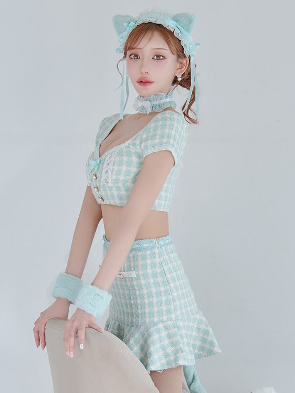 モデル：明日花キララ 　身長：162cm 　着用サイズ： Sサイズ