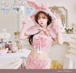 画像2: 【即日発送】【ハロウィンコスプレ7点セット】ふわふわメレンゲリボンバニー【Malymoon/マリームーン】【フリーサイズ/1カラー】 (2)