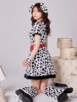画像12: 【即日発送！】【ハロウィン】ダルメシアンミニフレアワンピース 【コスプレ点セット】 【S-XLサイズ/1カラー】[HC03] (12)