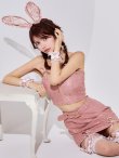 画像11: 【SALE!!】【即日発送！】【ハロウィン】レースリボンバニータイトミニセットアップ 【コスプレ8点セット】 【XS-Lサイズ/3カラー】[HC03] (11)