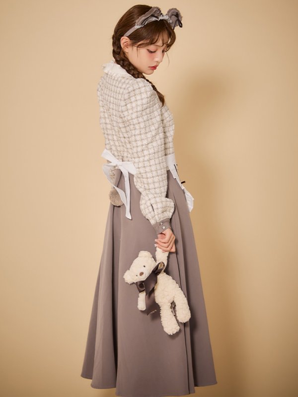 画像15: 【SALE!!】【即日発送！】【ハロウィン】ベアメイドワンピース 【コスプレ4点セット】 【S-XLサイズ/1カラー】[HC03] (15)