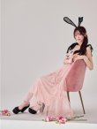 画像3: 【SALE!!】【即日発送！】【ハロウィン】バニーリボンチュールワンピース 【コスプレ4点セット】 【S-Lサイズ/1カラー】[HC03] (3)
