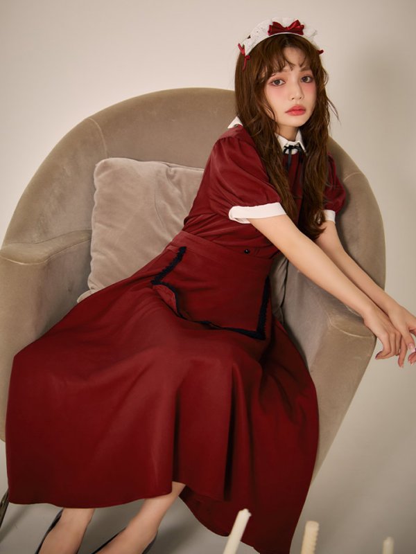 画像22: 【SALE!!】【即日発送】【ハロウィン】クラシカル洋館メイド 【コスプレ3点セット】 【S-XLサイズ/1カラー】[HC03] (22)