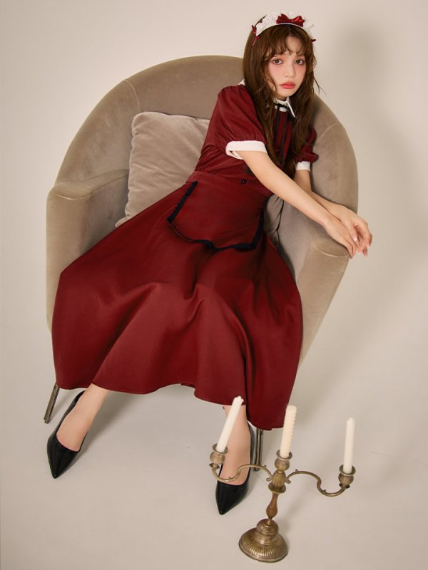 画像27: 【SALE!!】【即日発送】【ハロウィン】クラシカル洋館メイド 【コスプレ3点セット】 【S-XLサイズ/1カラー】[HC03] (27)