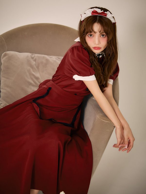 画像28: 【SALE!!】【即日発送】【ハロウィン】クラシカル洋館メイド 【コスプレ3点セット】 【S-XLサイズ/1カラー】[HC03] (28)