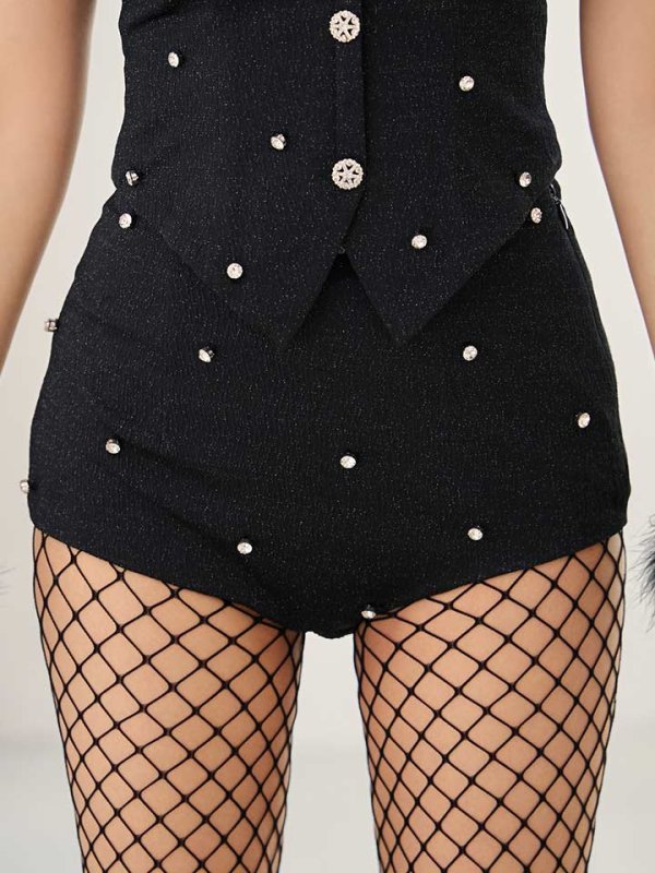 画像17: 【即日発送】【ハロウィン】タキシードバニーセットアップ【コスプレ6点セット】【XS-Lサイズ/1カラー】[HC03] (17)