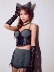 画像10: 【即日発送】【送料無料！】【ハロウィン】ウルフランジェリーセットアップ【コスプレ6点セット】【XS-Lサイズ/1カラー】[HC03] (10)