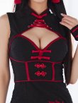 画像25: 【即日発送】【ハロウィン】 アメスリコルセットチャイナ 【コスプレ3点セット】【XS-XLサイズ/1カラー】/ シャーリングドラゴン刺繍タイトチャイナ 【コスプレ4点セット】 【XS-Lサイズ/1カラー】 (SE01YN)[OF04] (25)