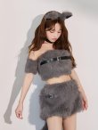画像13: 【予約 / 9月下旬発送予定】【送料無料！】【ハロウィン】ファーウルフセットアップ【コスプレ6点セット】【XS-Mサイズ/1カラー】[OF04] (13)