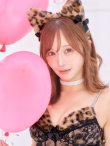 画像10: 【ハロウィン】豹柄/レオパードファーボディスーツ【コスプレ6点セット】【XS-Mサイズ/1カラー】[HC03] (10)