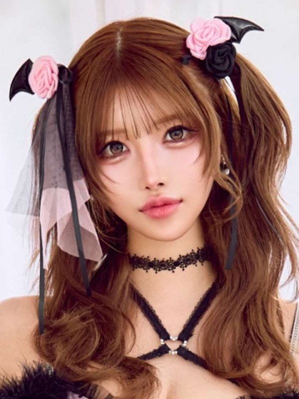 画像18: 【即日発送】【桜咲乃愛コラボ】【ハロウィン】ゴシックデビルワンピース 【コスプレ6点セット】【XS-Mサイズ/1カラー】[HC03] (18)