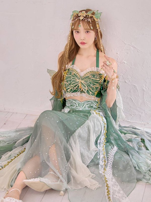 画像5: 【即日発送】【送料無料！】【ハロウィン】エキゾチックエルフ【コスプレ3点セット】【フリーサイズサイズ/2カラー】[HC03] (5)