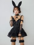 画像7: 【即日発送】【マリームーンコラボ】【ハロウィン】ラメパールシアーチュールスカート / スカート単品【Fサイズ/3カラー】[OF04] (7)