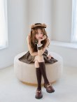 画像8: 【予約 / 8月下旬発送予定】【送料無料！】【ハロウィン】襟付きノースリーブワンピクマコスプレ【コスプレ4点セット】【XS-Mサイズ/1カラー】[YMT] (8)