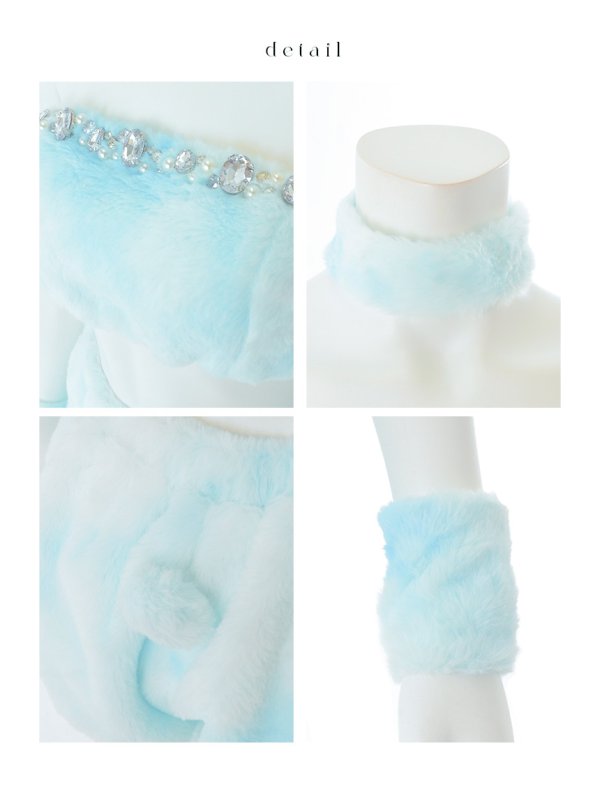 画像45: 【即日発送】【ハロウィン】パステルもこもこバニー【コスプレ7点セット】【フリーサイズ/6カラー】[HC03] (45)