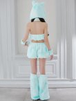 画像14: 【即日発送】【ハロウィン】パステルもこもこバニー【コスプレ7点セット】【フリーサイズ/6カラー】[OF03] (14)