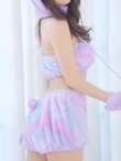 画像32: 【即日発送】【ハロウィン】パステルもこもこバニー【コスプレ7点セット】【フリーサイズ/6カラー】[OF03] (32)