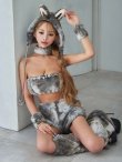 画像13: 【即日発送】【ハロウィン】パステルもこもこバニー【コスプレ7点セット】【フリーサイズ/6カラー】[OF03] (13)