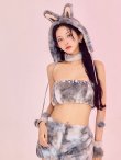 画像13: 【即日発送】【ハロウィン】パステルもこもこバニー【コスプレ7点セット】【フリーサイズ/6カラー】[OF03] (13)