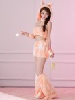 画像17: 【即日発送】【ハロウィン】パステルもこもこバニー【コスプレ7点セット】【フリーサイズ/6カラー】[OF03] (17)