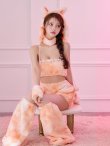 画像21: 【即日発送】【ハロウィン】パステルもこもこバニー【コスプレ7点セット】【フリーサイズ/6カラー】[OF03] (21)