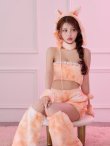 画像9: 【即日発送】【ハロウィン】パステルもこもこバニー【コスプレ7点セット】【フリーサイズ/6カラー】[OF03] (9)