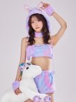 画像3: 【即日発送】【ハロウィン】パステルもこもこバニー【コスプレ7点セット】【フリーサイズ/6カラー】[HC03] (3)