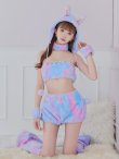 画像5: 【即日発送】【ハロウィン】パステルもこもこバニー【コスプレ7点セット】【フリーサイズ/6カラー】[OF03] (5)