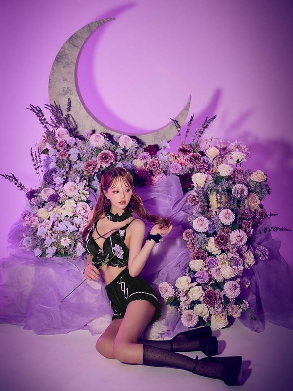 画像17: 【即日発送】【サンリオ】クロミランジェリーセットアップルームウェア【S-L/1カラー】[OF03] (17)