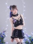 画像9: 【即日発送】【サンリオ】クロミランジェリーセットアップルームウェア【S-L/1カラー】[HC02]ゆりにゃ着用 (9)