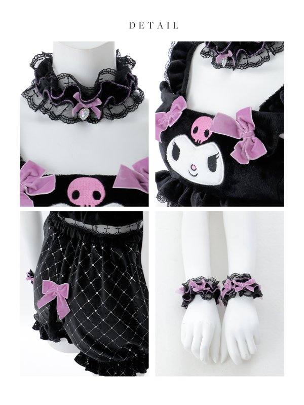 画像26: 【即日発送】【サンリオ】クロミセットアップルームウェア【S-L/1カラー】[OF03] (26)