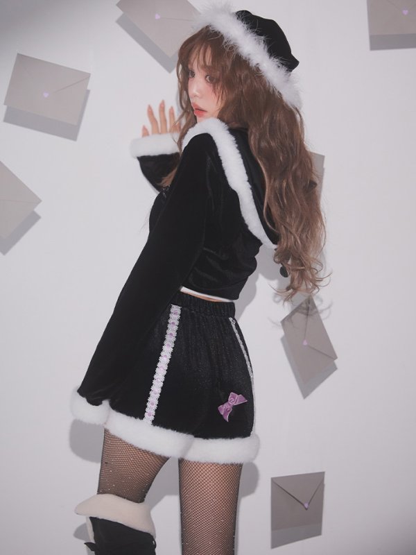 画像17: 【即日発送】【サンリオ】クロミ3wayセットアップルームウェア【4点セット】【S-L/1カラー】[HC02] (17)